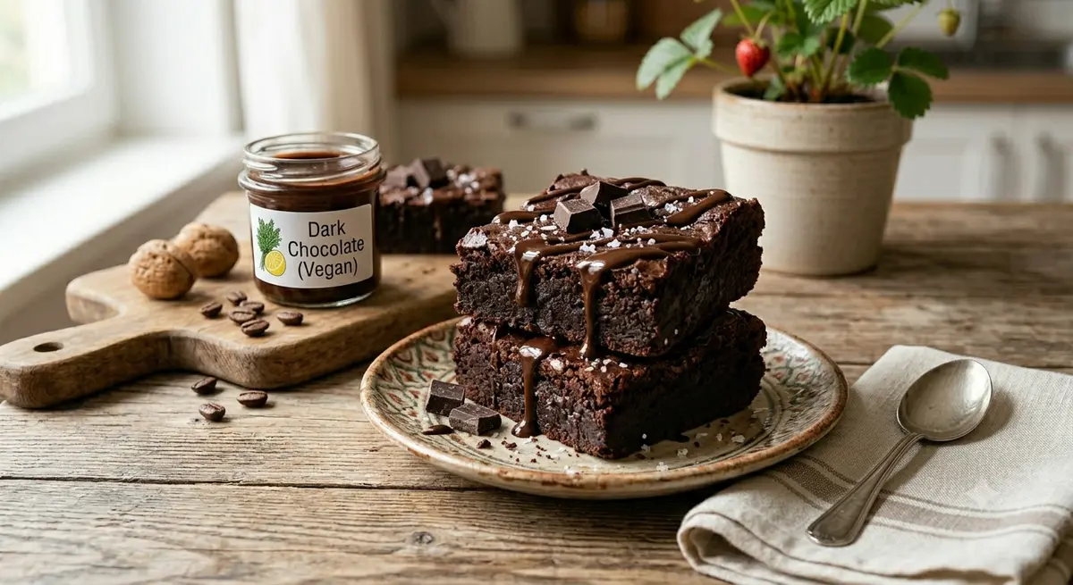 Fudgy Vegan Brownies